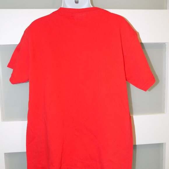 I'm Theirs Cartoon Mickey Mouse Hands Red SS T-Shirt Size XS Youth - Picture 3 of 3
